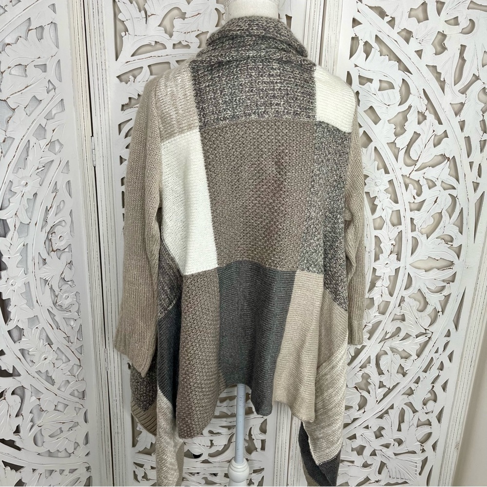 Chicos Pippa Patchwork Shawl Cardigan - image 4